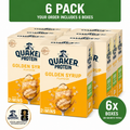 6x Quaker Oat So Simple Protein Golden Syrup Porridge Sachets 8x43g Pack of 6