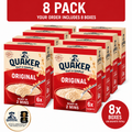 8x Quaker Oat So Simple Original Porridge Sachets 6 x 27g Pack of 8