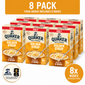 8x Quaker Oat So Simple Golden Syrup Porridge Sachets 6 x 36g Pack of 8